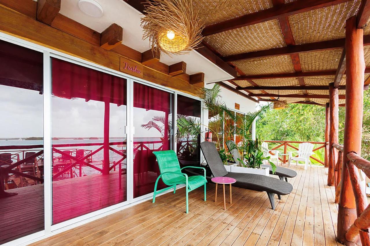 El Buho Lagoon Bacalar Ngoại thất bức ảnh