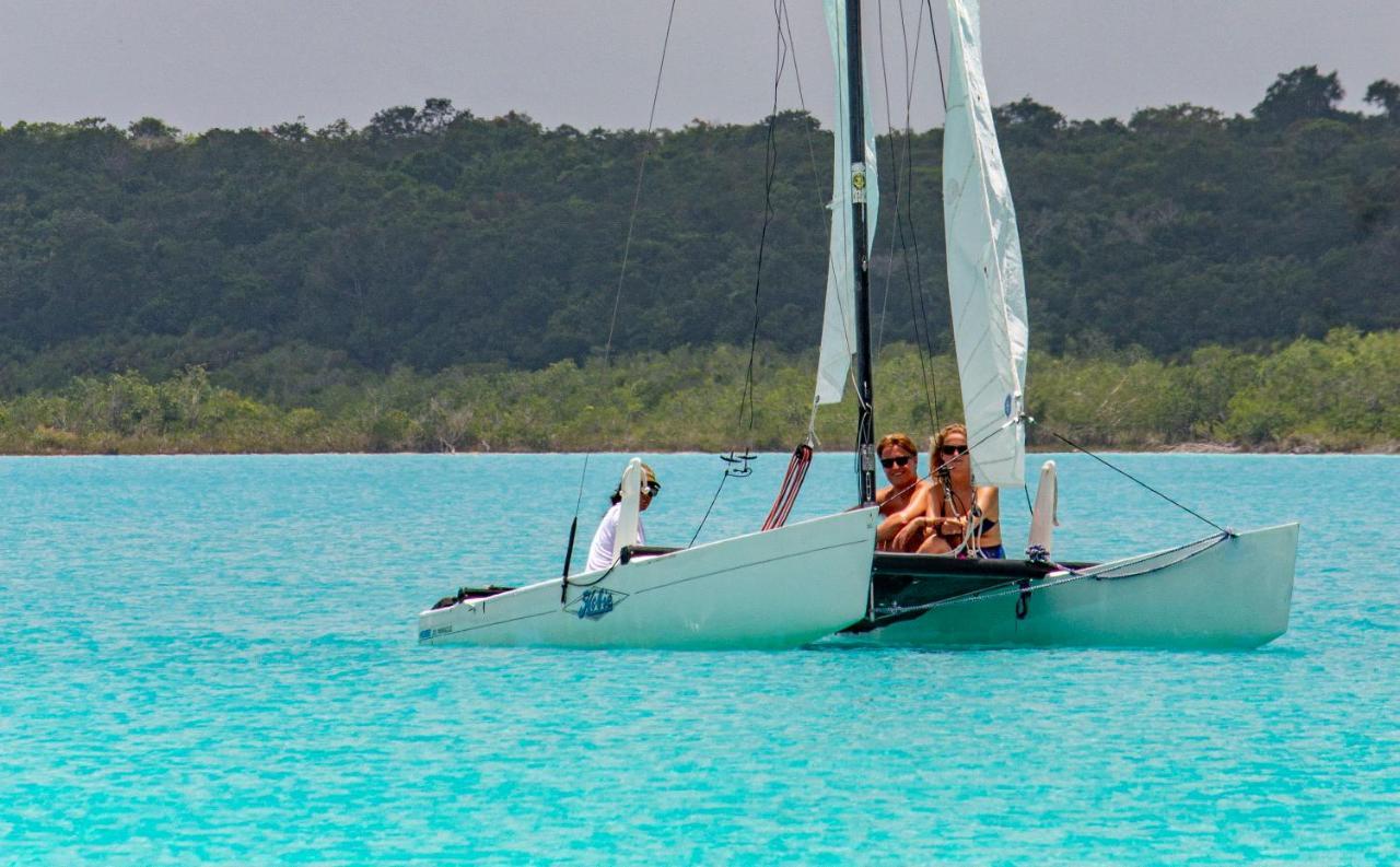 El Buho Lagoon Bacalar Ngoại thất bức ảnh