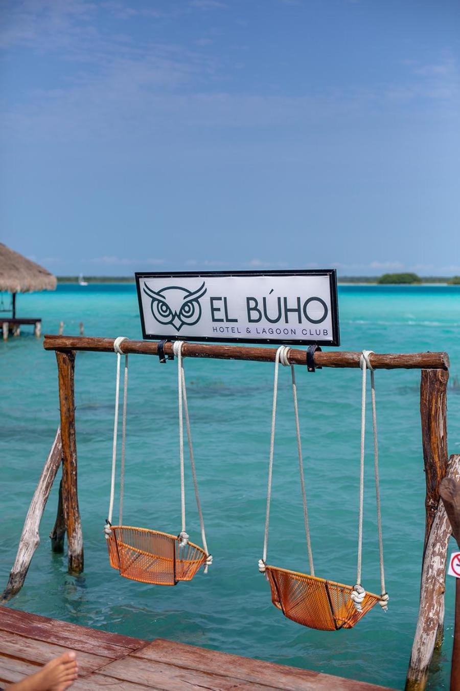 El Buho Lagoon Bacalar Ngoại thất bức ảnh