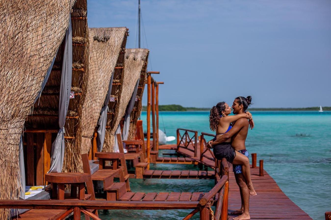 El Buho Lagoon Bacalar Ngoại thất bức ảnh