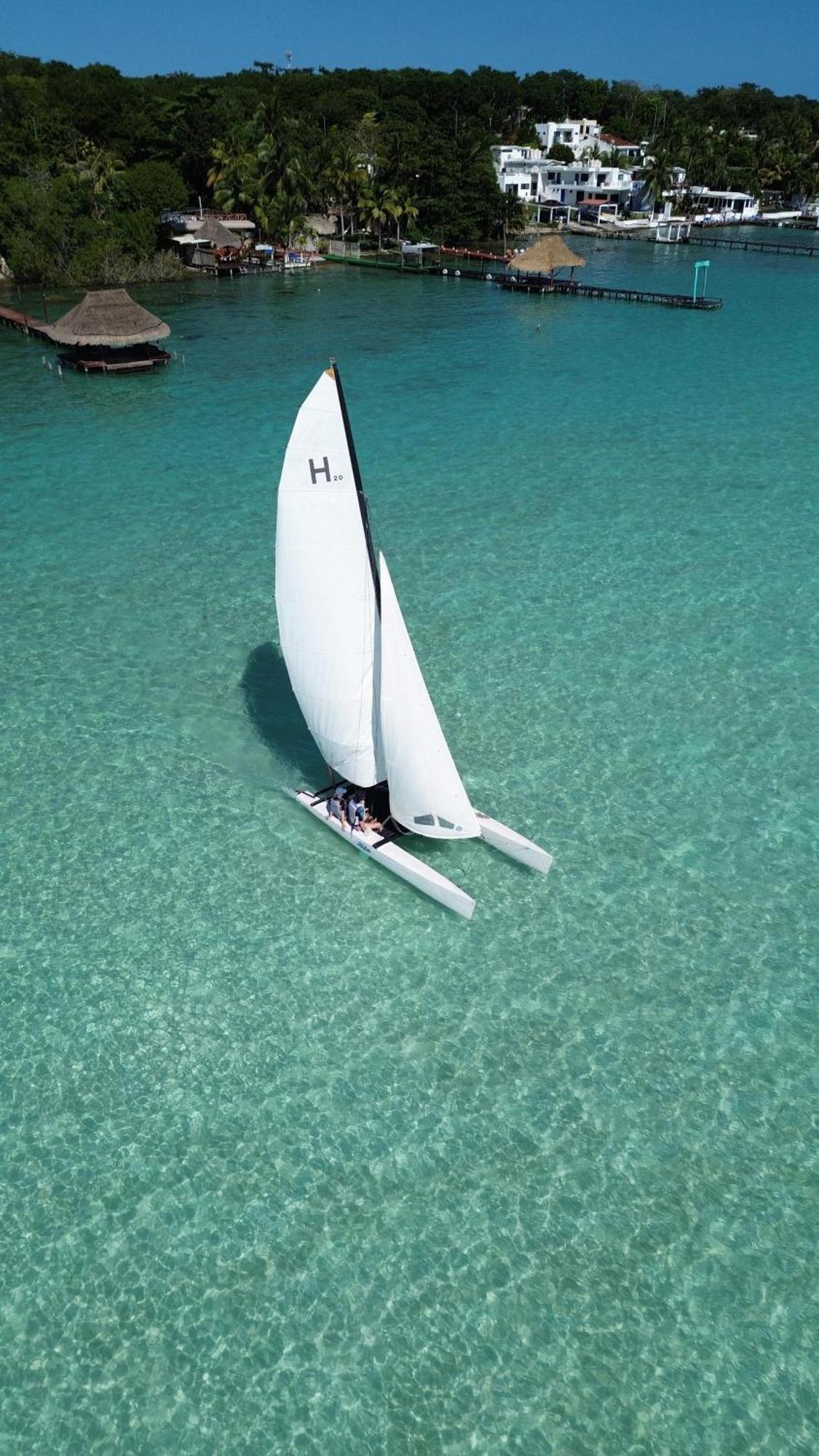 El Buho Lagoon Bacalar Ngoại thất bức ảnh